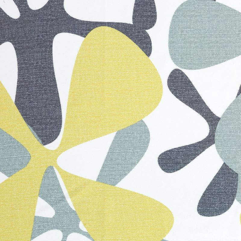 Hotový závěs DORIN hořčičný - na průchodkách