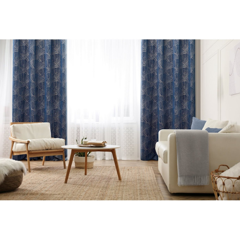 Hotový záves GOJA granát - na priechodkách