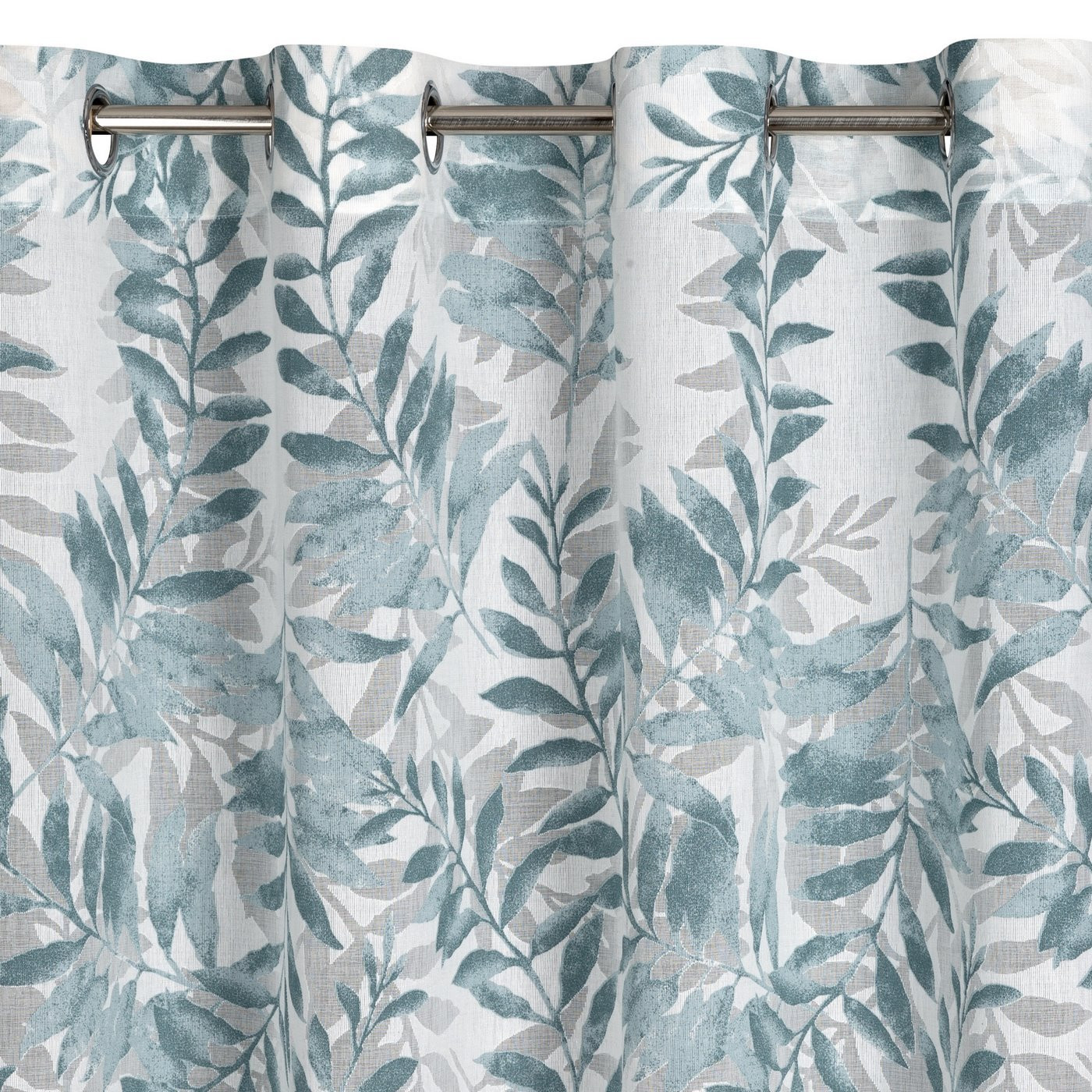 Hotový závěs HARIET modrý - na průchodkách