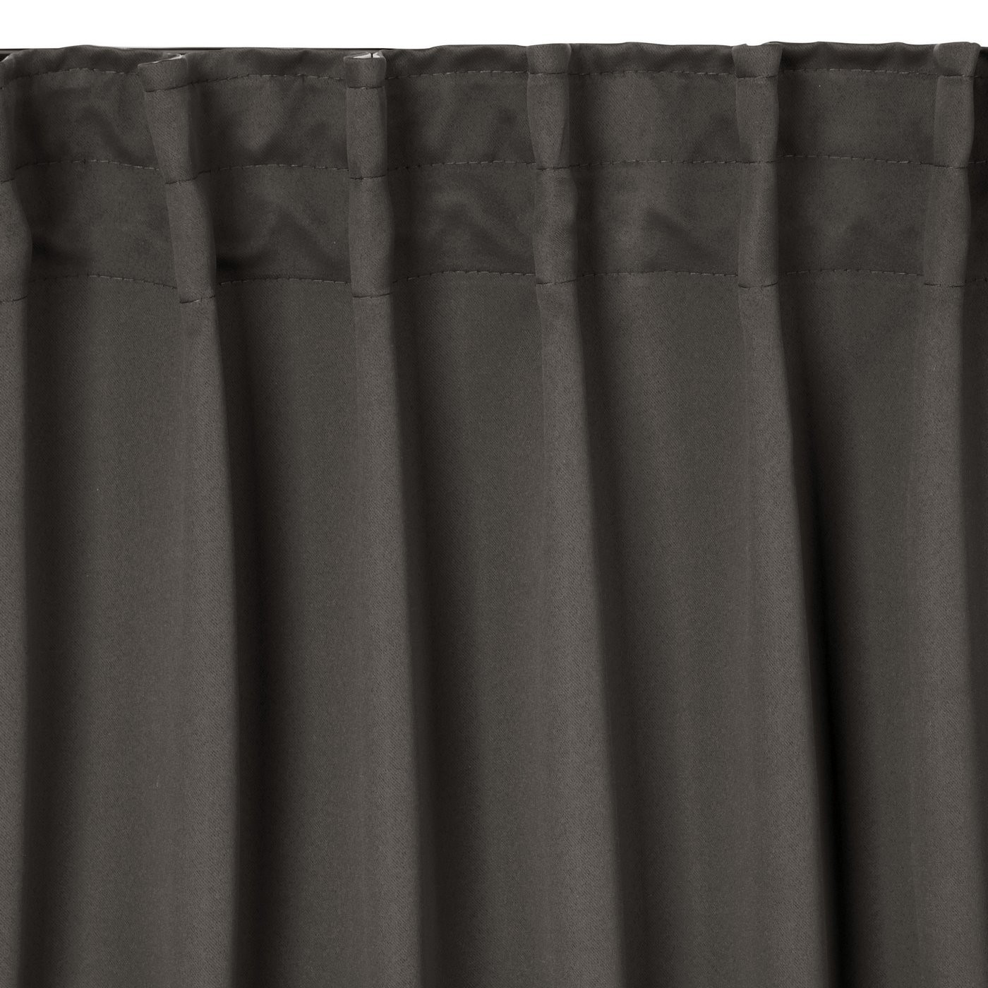 Hotový závěs MILAN grafitový - na pásce