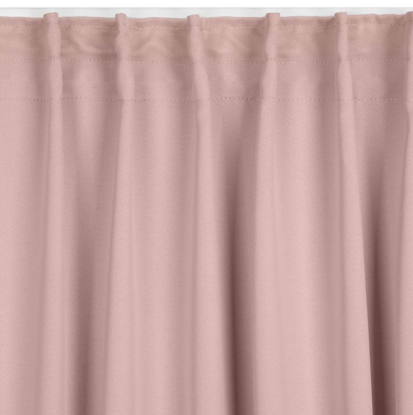 Hotový závěs MILAN pudrový - na pásce