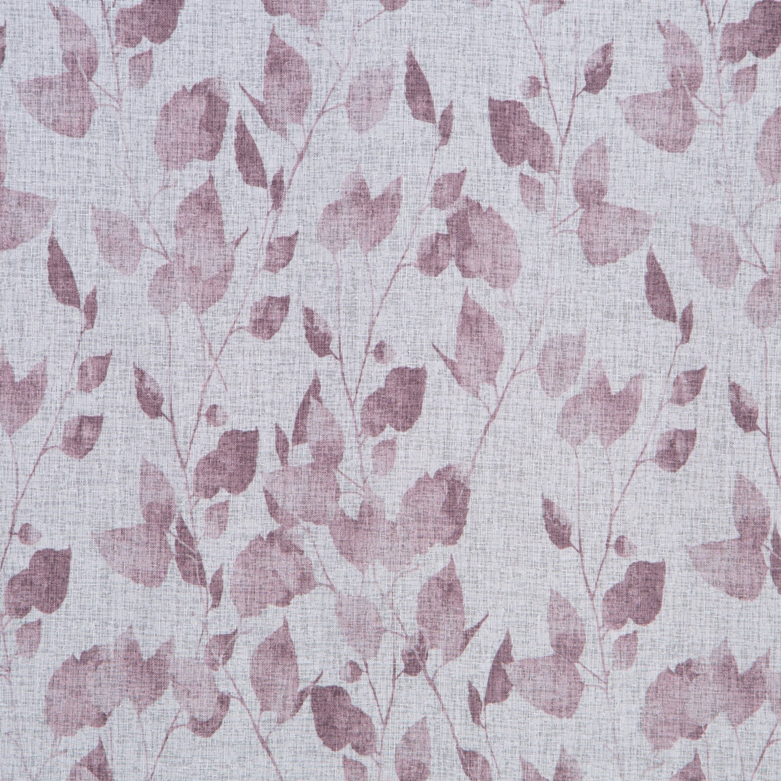 Hotový závěs NOEMI bílo-fialový - na průchodkách