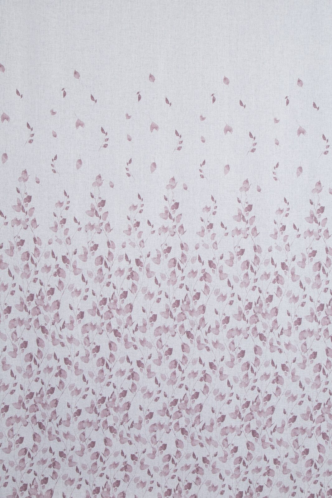 Hotový závěs NOEMI bílo-fialový - na průchodkách