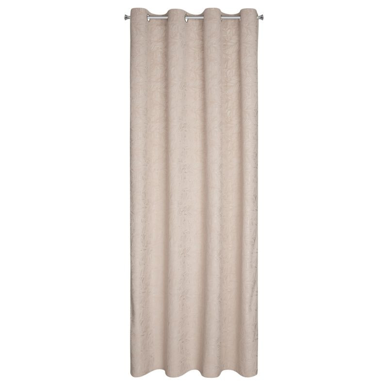 Hotový závěs OCTAVIA béžový - na průchodkách