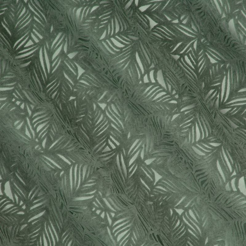 Hotový závěs OCTAVIA tmavě mátový - na průchodkách