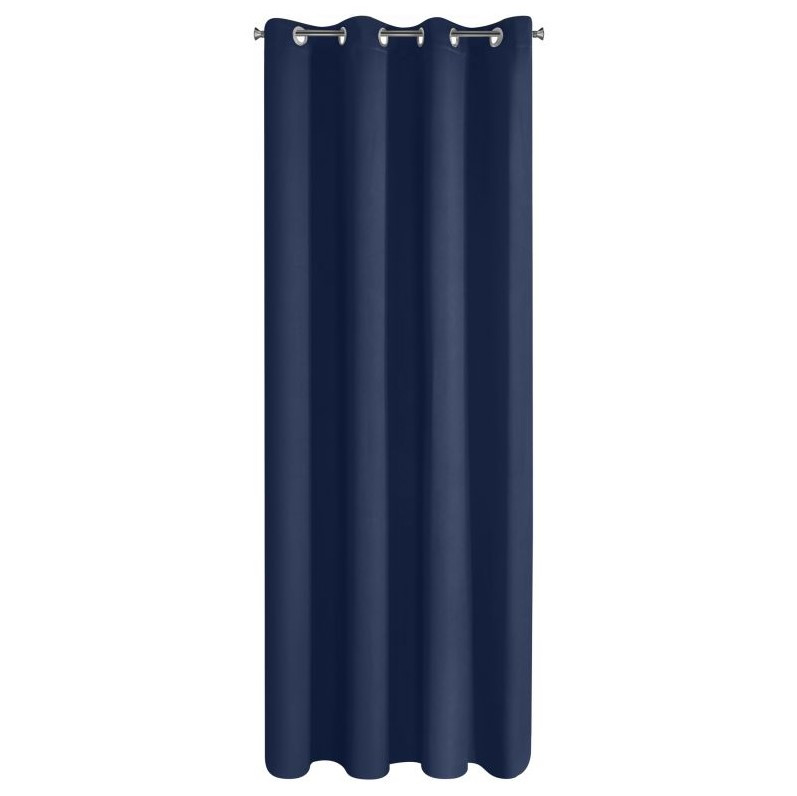 Hotový závěs PARISA zatemňovací granátový - na průchodkách