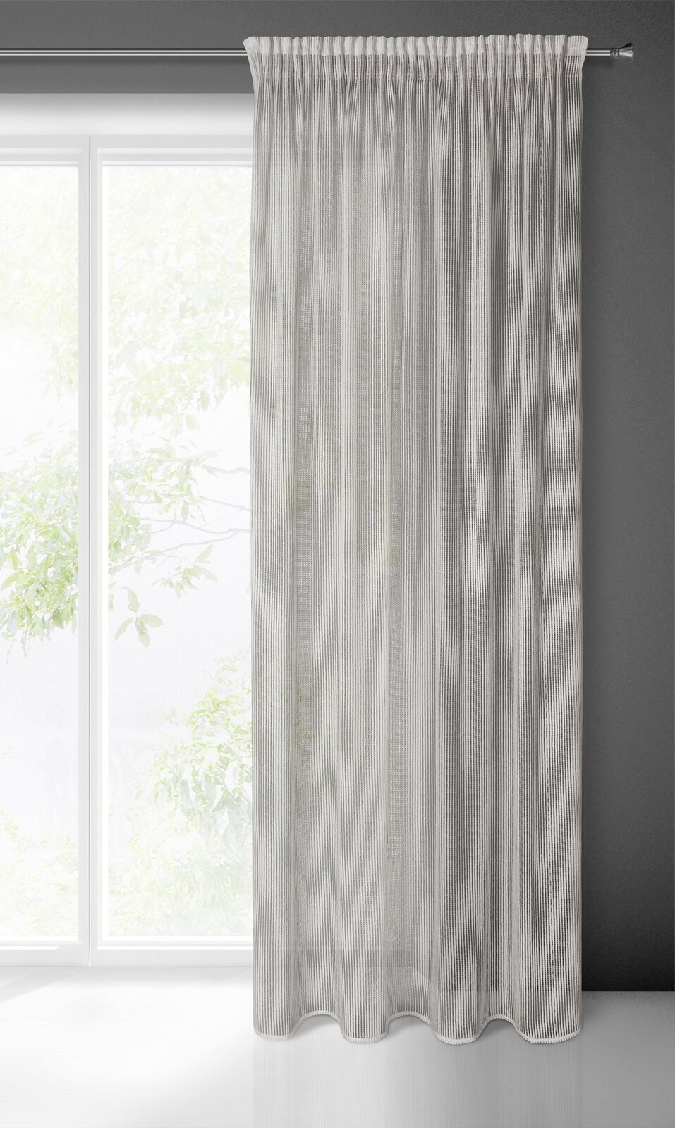 Hotový záves REGINA béžový - na páske