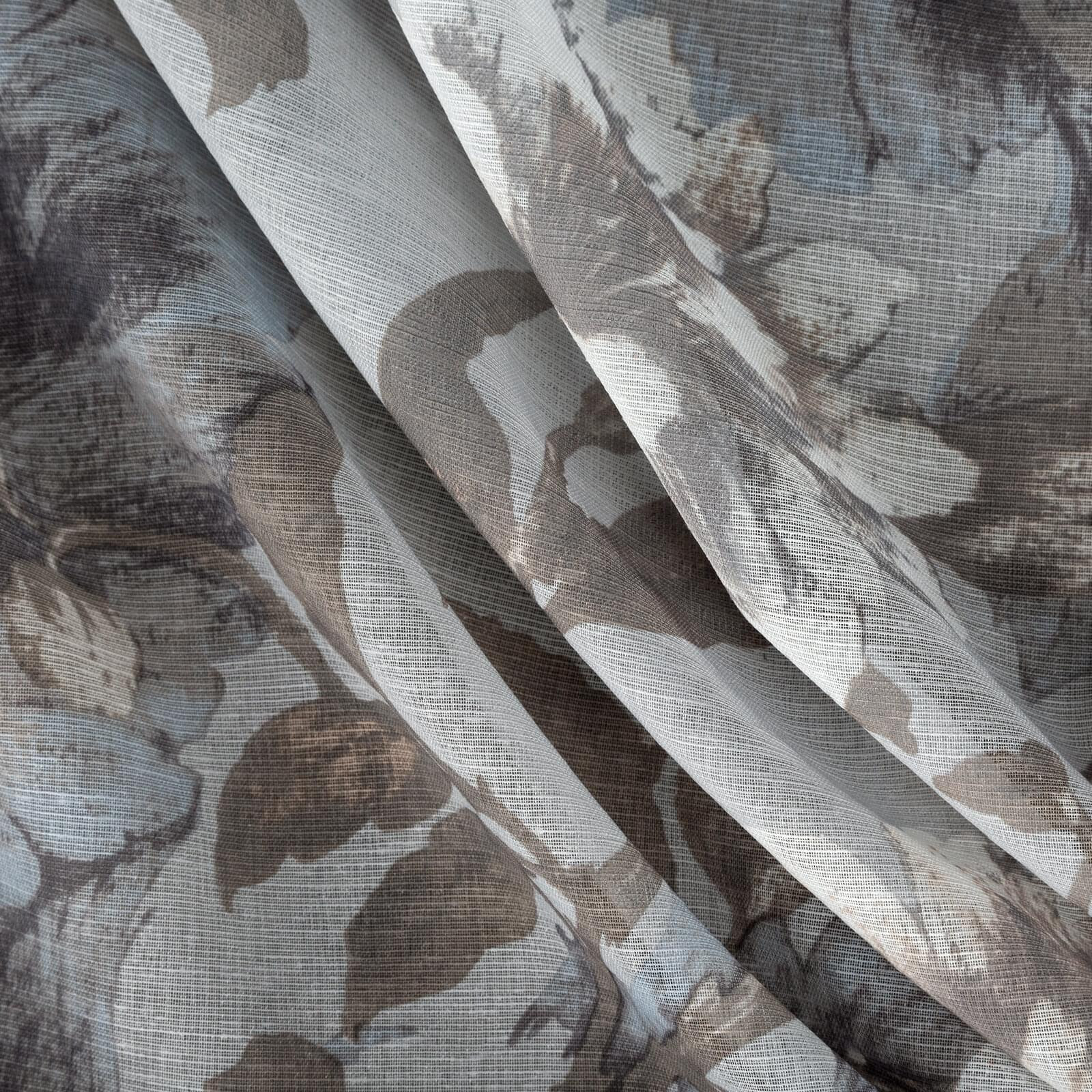 Hotový závěs SANDRA šedý - na průchodkách