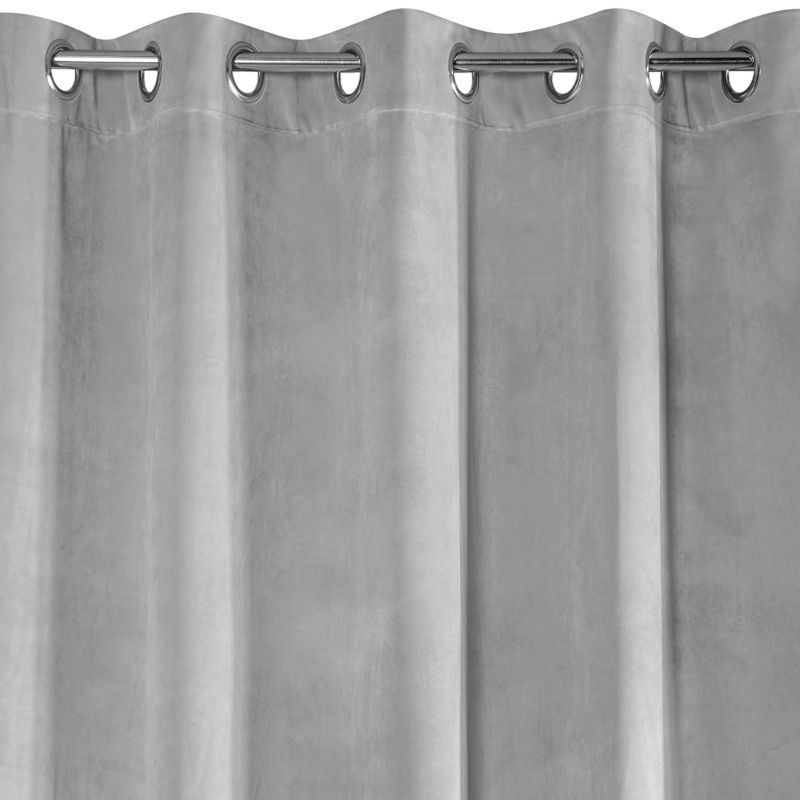 Hotový závěs VILLA ocelový - na průchodkách