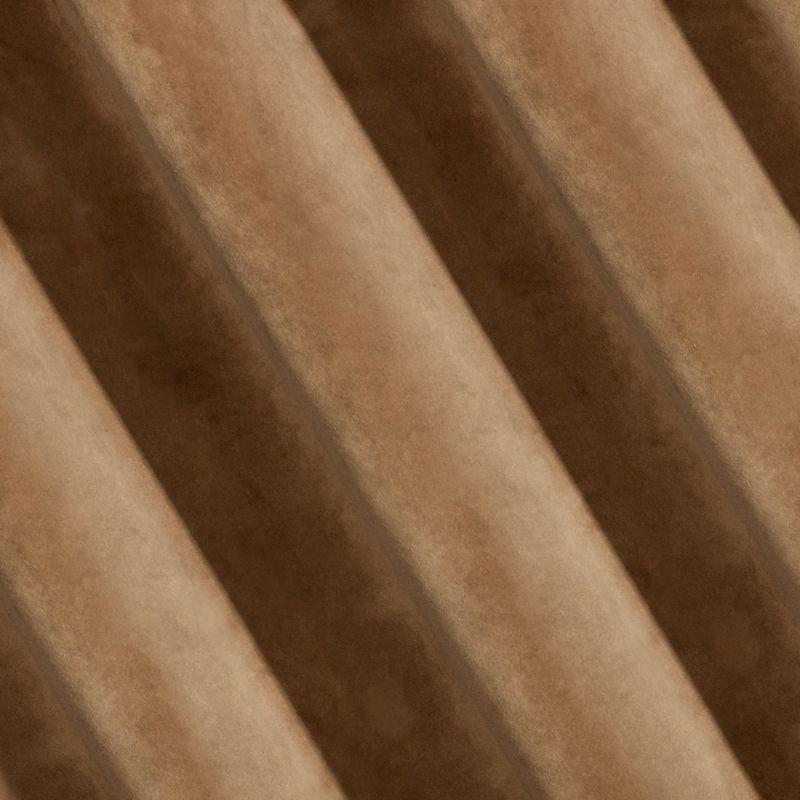 Hotový závěs VILLA medový - s tunelem