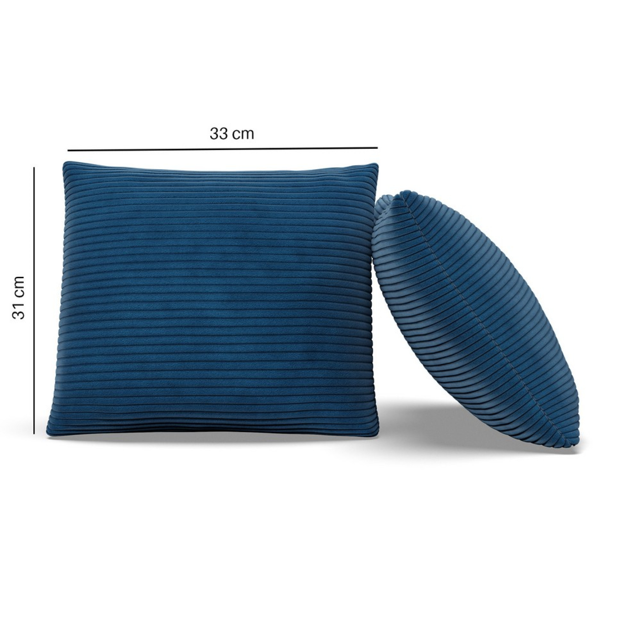 Sada dvou polštářů Luxury granátová (2 ks)