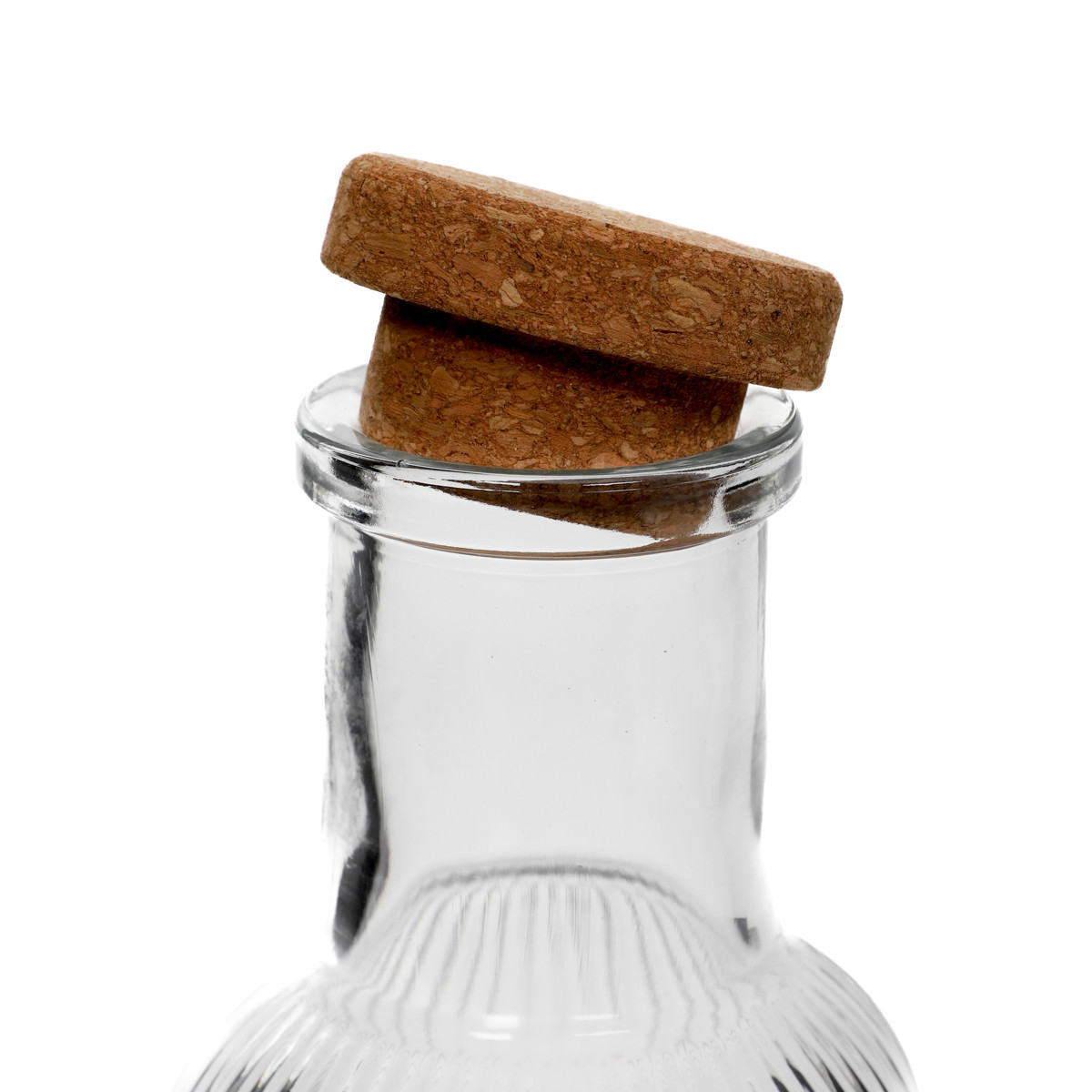 Karafa NATIA průsvitná s korkem 890999 1L