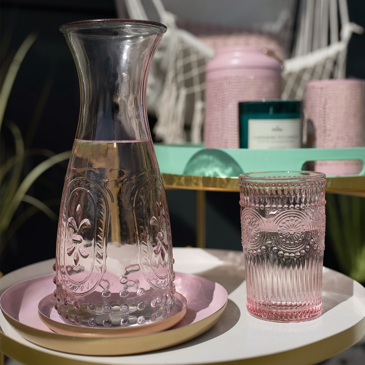 Karafa STELLA SUMMER růžová 995488 850 ml