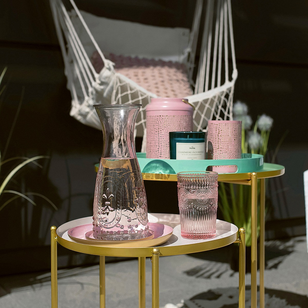 Karafa STELLA SUMMER růžová 995488 850 ml