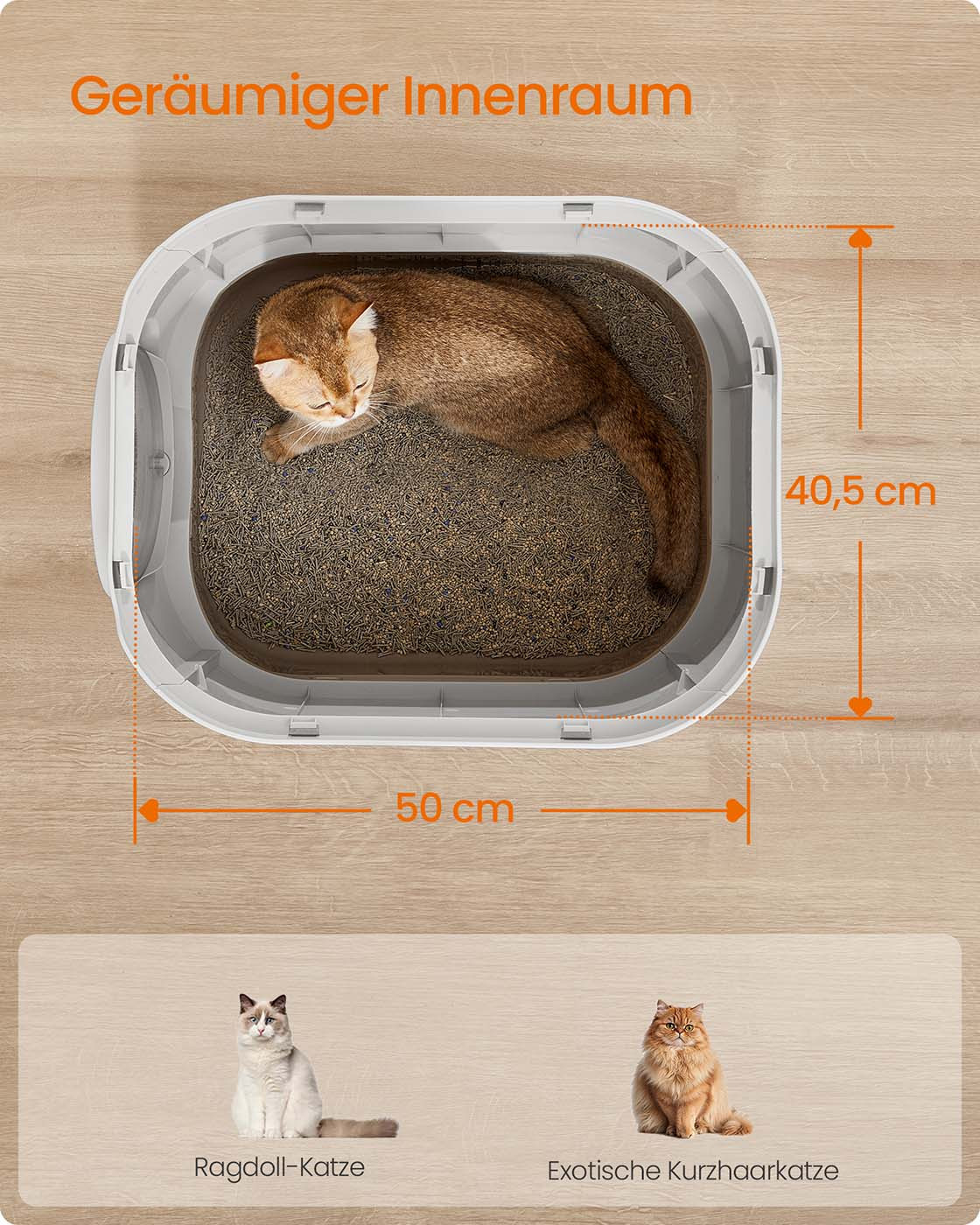 Kočičí toaleta PPT002GD01