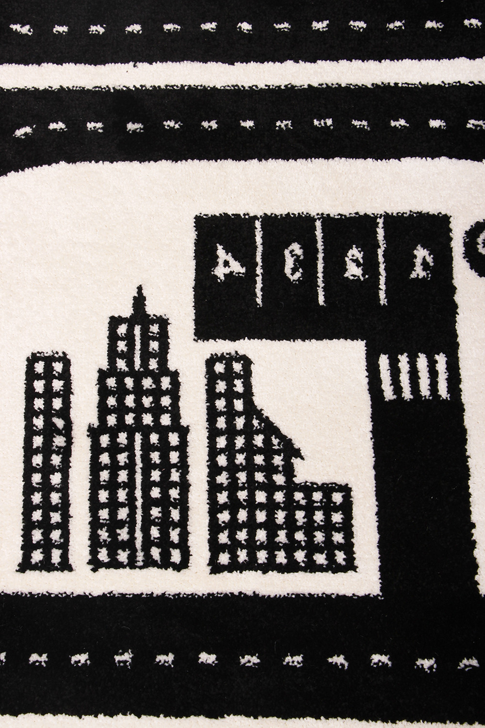 Dětský koberec Kiddy H050A světle šedý