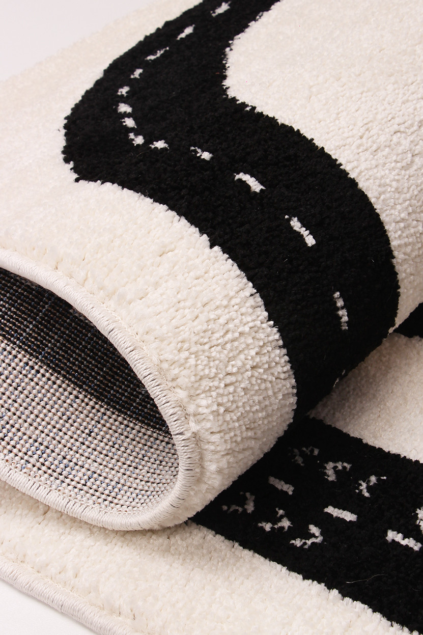 Dětský koberec Kiddy H050A světle šedý