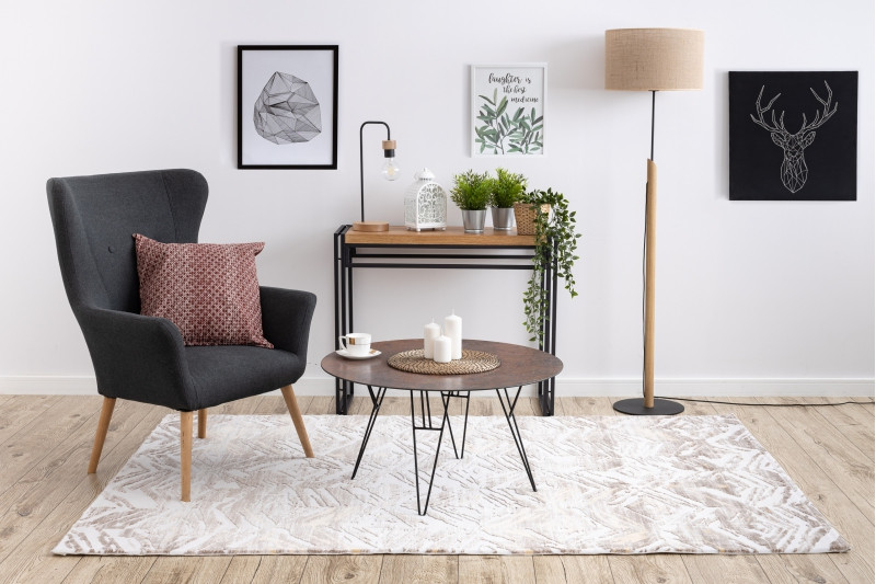 Koberec AKRYL DIZAYN 121 béž / žlutý