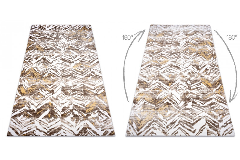 Koberec AKRYL DIZAYN 121 béž / žlutý