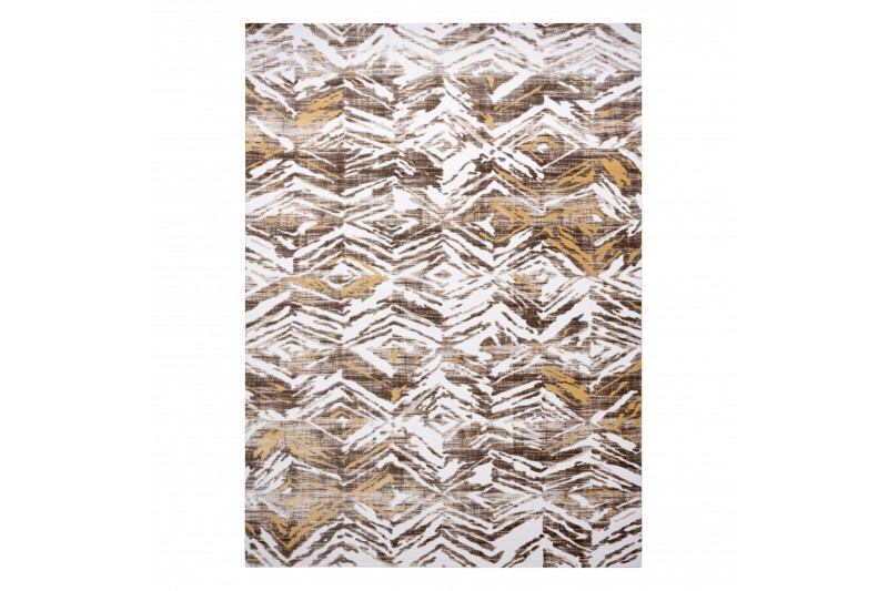 Koberec AKRYL DIZAYN 121 béž / žlutý