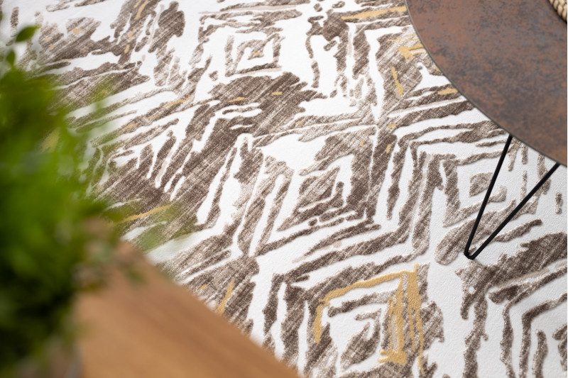 Koberec AKRYL DIZAYN 121 béž / žlutý