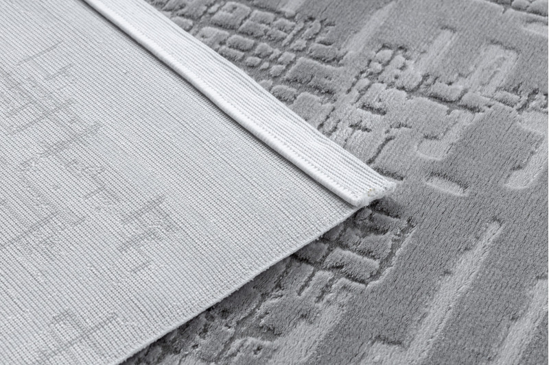 Koberec AKRYL DIZAYN 8840 jasný šedý