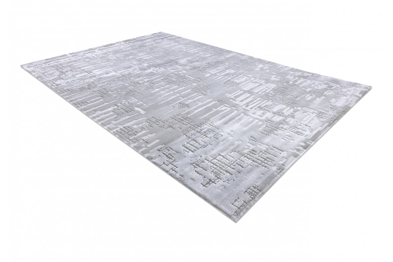 Koberec AKRYL DIZAYN 8840 jasný šedý