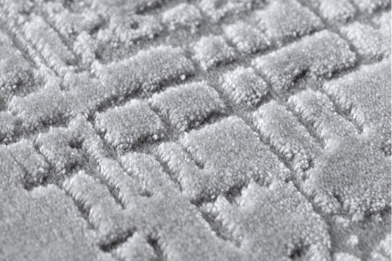 Koberec AKRYL DIZAYN 8840 jasný šedý