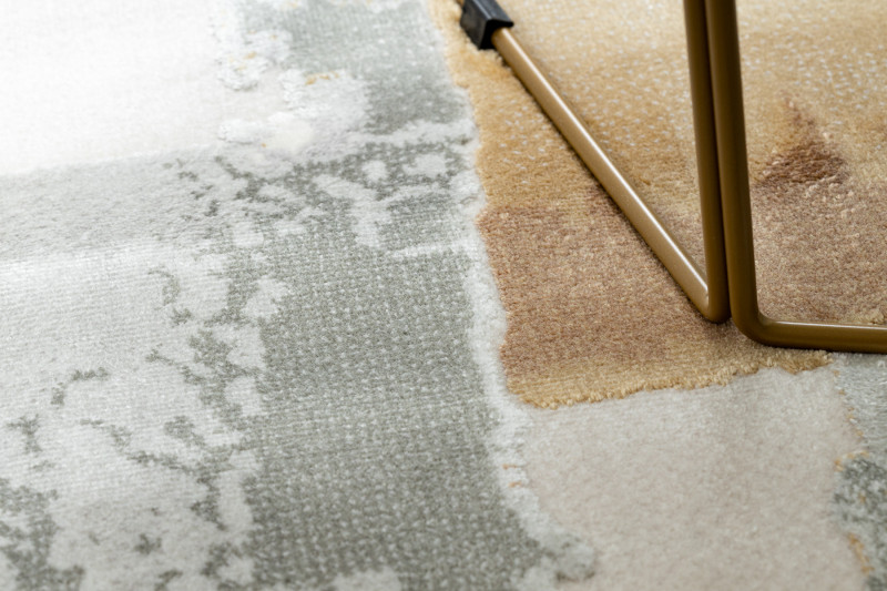 Koberec AKRYL ELITRA 6215 Abstrakce šedý / žlutý