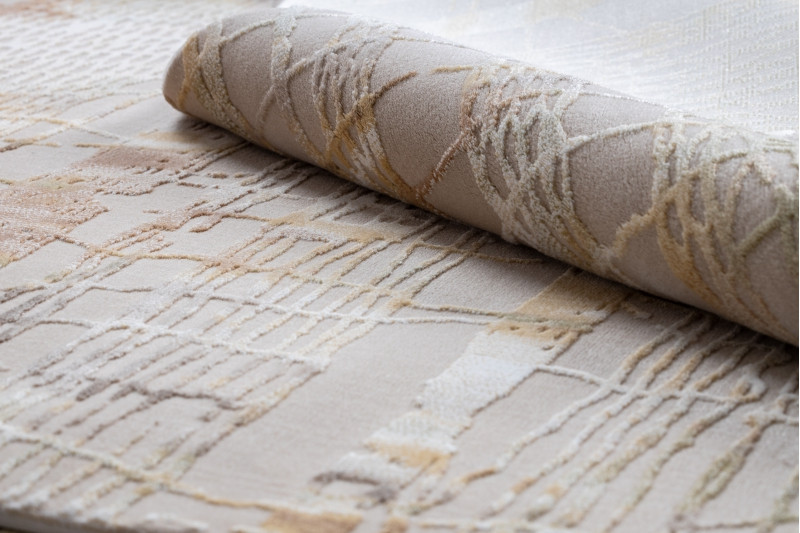 Koberec AKRYL USKUP 351/5032 béž / žlutý