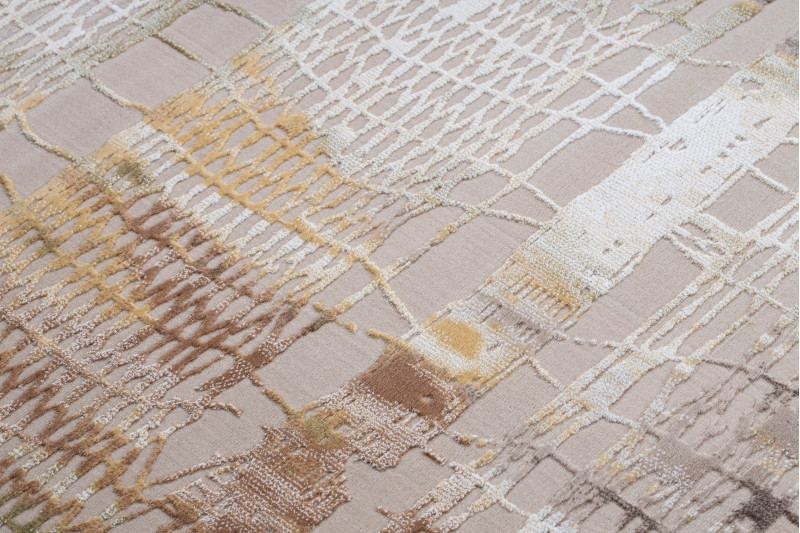 Koberec AKRYL USKUP 351/5032 béž / žlutý