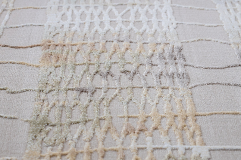 Koberec AKRYL USKUP 351/5032 béž / žlutý