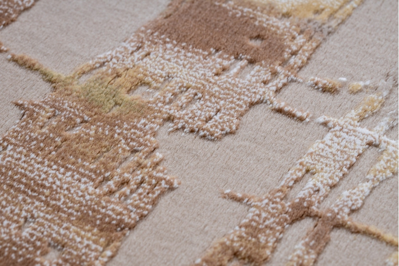 Koberec AKRYL USKUP 351/5032 béž / žlutý