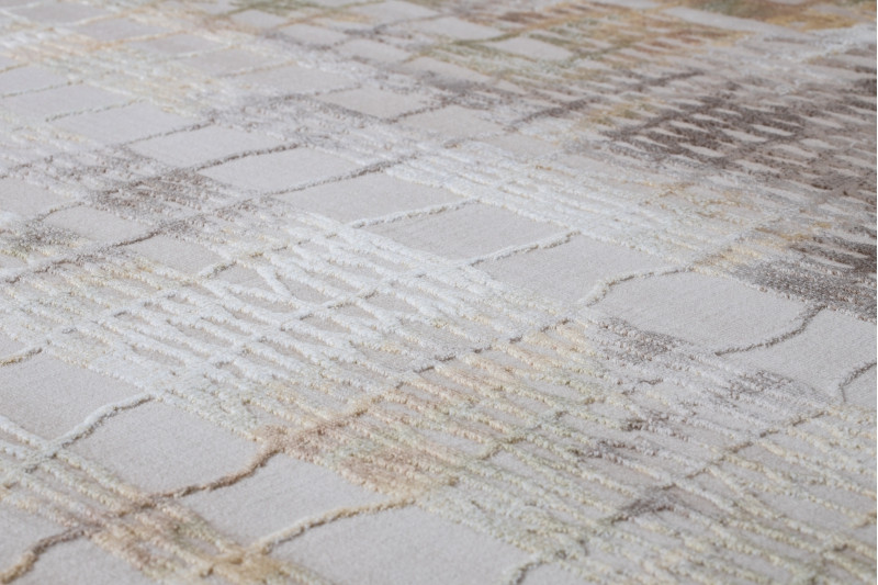 Koberec AKRYL USKUP 351/5032 béž / žlutý