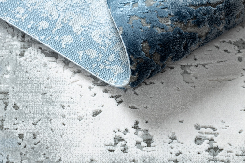 Koberec AKRYL VALS 0A034A C53 46 slonová kost / nebeský