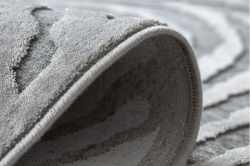 Koberec AKRYL YAZZ W8540 OTISK PALCE šedý