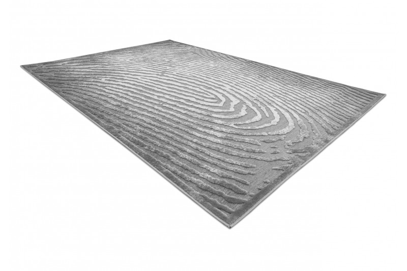 Koberec AKRYL YAZZ W8540 OTISK PALCE šedý