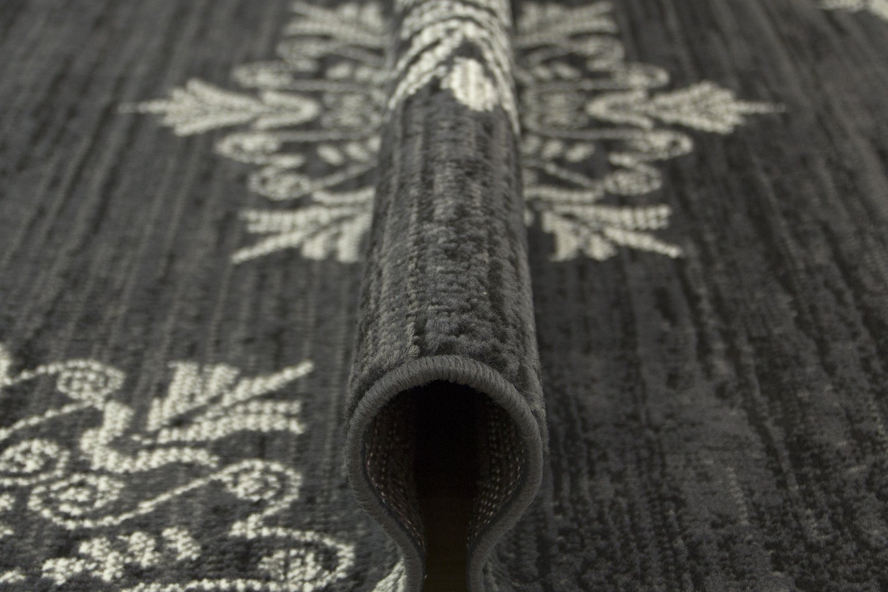 Koberec Aladin 513667/56922 Ornament tmavě šedý