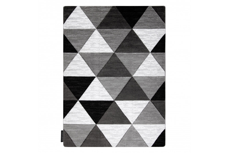 Koberec ALTER Rino Trojúhelníky šedý
