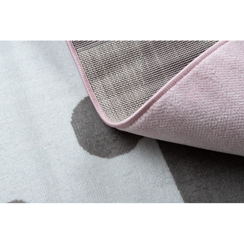 Koberec BCF ANNA Puzzle 3106 růžový