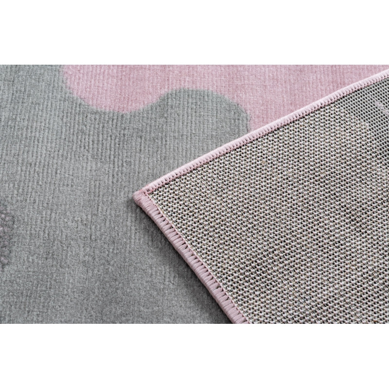 Koberec BCF ANNA Puzzle 3106 růžový