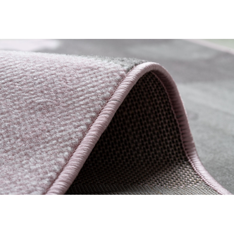 Koberec BCF ANNA Puzzle 3106 růžový