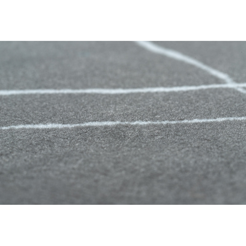 Koberec BCF ANNA Strokes 2967 Kratka tmavě šedý