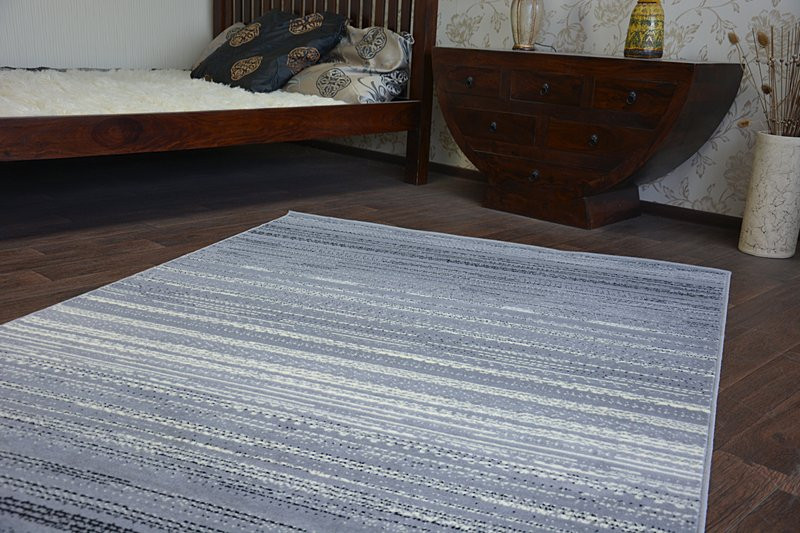 Koberec BCF BASE TIDE 3870 PASKI šedý/krém