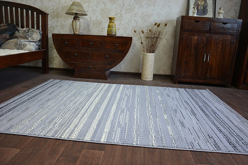 Koberec BCF BASE TIDE 3870 PASKI šedý/krém