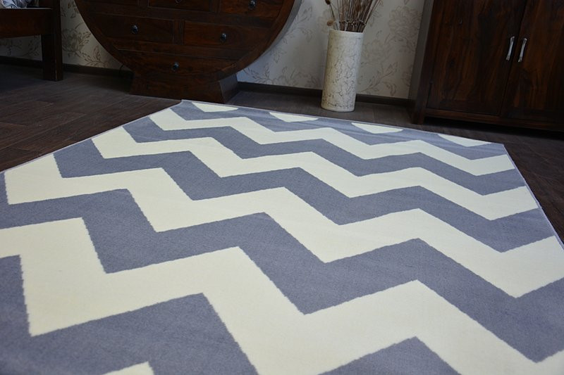 Koberec BCF BASE ZICK 3963 ZYGZAK šedý