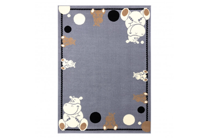 Koberec BCF FLASH Hippo 3993 - šedý