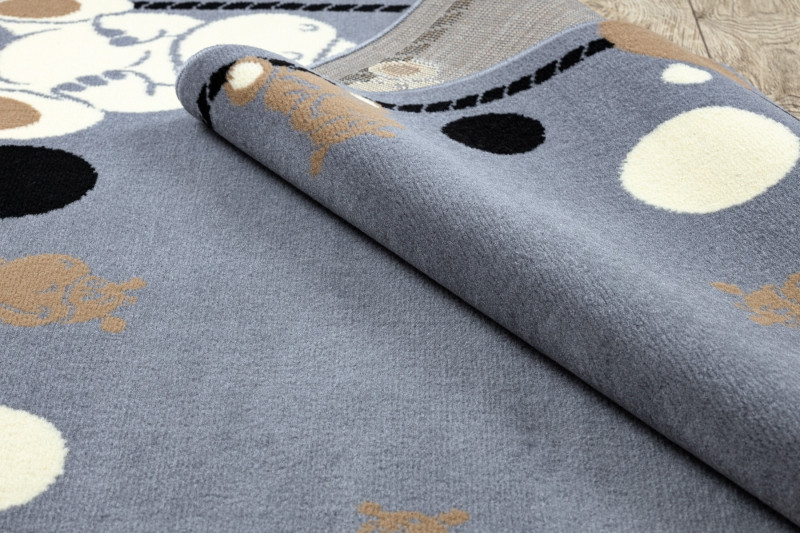 Koberec BCF FLASH Hippo 3993 - šedý