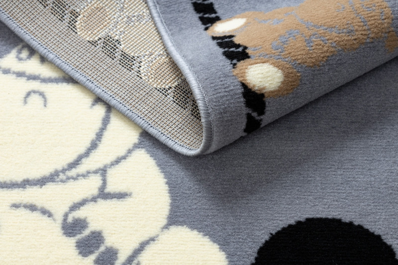 Koberec BCF FLASH Hippo 3993 - šedý