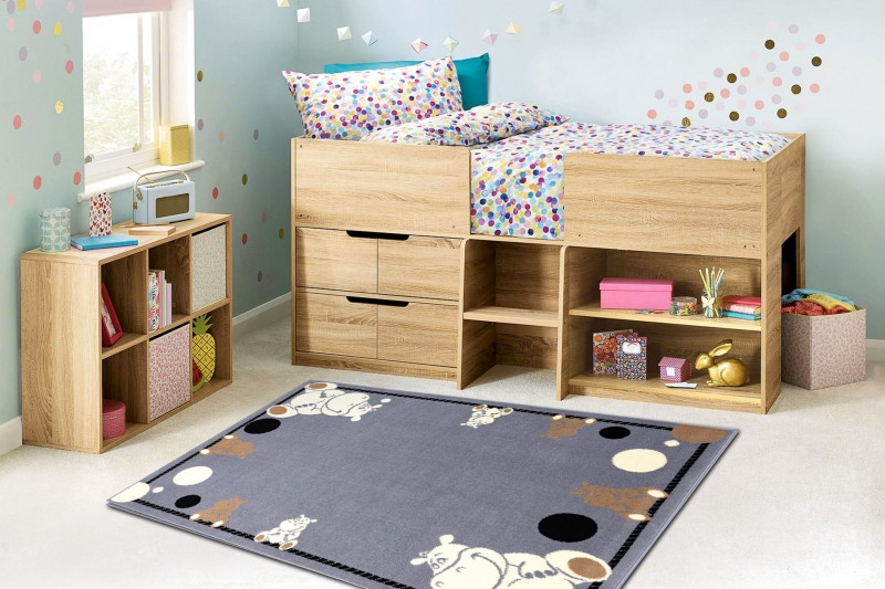 Koberec BCF FLASH Hippo 3993 - šedý